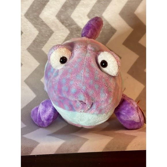 Ty TyLux Pluffies Googly the Pastel Plush Fish with All Tags 2003 - Picture 6 of 6